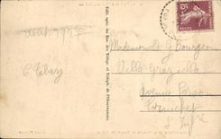 VINTAGE POSTCARD Military camp of the fountain of the shepherd