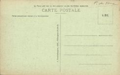 VINTAGE POSTCARD L Auvergne View of Champeix and Its Vineyard