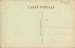 VINTAGE POSTCARD Champeix Church