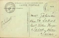 VINTAGE POSTCARD L Auvergne L Observatory and Ruins of the Mercury Temple Under Snow