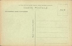 POSTAL L cariatides de la VENDIMIA de Auvergne Riom