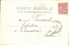 POSTAL L Auvergne Chatelguyon de la VENDIMIA el casino