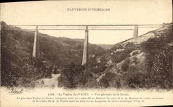 CPA Le Viaduc des Fades Vue Generale de la Sioule