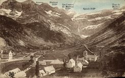 CPA Gavarnie Vue Generale du Village