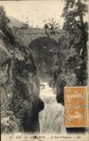 VINTAGE POSTCARD Surroundings of Cauterets the Bridge D Spain
