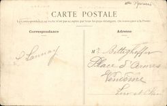 CPA Lourdes Chateau Fort et Pont du Gave