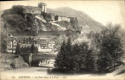 CPA Gavarnie Le Pont Neuf et le Fort