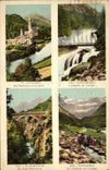 CPA St Sauveur Le Pont Napoleon Lourdes Cauterets Gavarnie 
