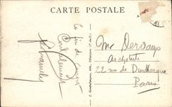 Iglesia de Clermont Ferrand Notre Dame de la POSTAL de la VENDIMIA