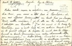 POSTAL Clermont Ferrand de la VENDIMIA vista de la cumbre de Puy de Dome