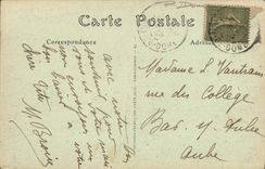 VINTAGE POSTCARD Surroundings of Clermont Ferrand Tournoel ruins of the castle