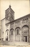 VINTAGE POSTCARD Clermont Ferrand L Notre Dame Church of the Port
