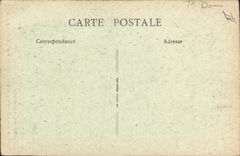 La POSTAL Clermont Ferrand Notre Dame de la VENDIMIA del puerto lleva el lado