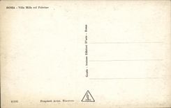 CPA Roma Villa Mille sul palatino