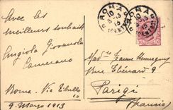 CPA Roma Chiesa di S Paolo fuori le mura