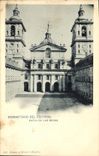 VINTAGE POSTCARD Monasterio de El Escorial Patio of los Reyes