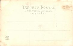 Patio de Monasterio de El Escorial de la POSTAL de la VENDIMIA de los Reyes