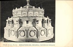VINTAGE POSTCARD Monasterio Del Escorial Panteon de Parvulos Madrid