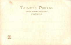 POSTAL Escorial Fachada Principal del Monasterio de la VENDIMIA