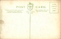 VINTAGE POSTCARD Franco British Exhibition Showing Runs Arts off