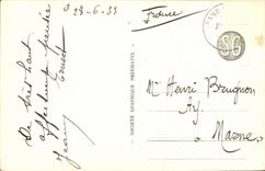 VINTAGE POSTCARD Lake and Old people s home of Large St Bernard