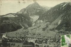 VINTAGE POSTCARD Lungern Eiger Monche und Jungfrau