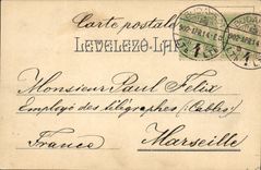 VINTAGE POSTCARD Festette Rozwadowski be Spanyi Militaria