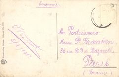 VINTAGE POSTCARD Lauterbrunnen Staubbach Grosshorn