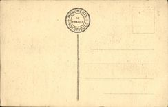 VINTAGE POSTCARD Abbey of the Mount St Michel Room of the hosts