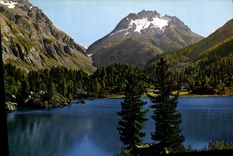 MODERN CARD Maloja Lago di Cavloccio put Monte del Forno