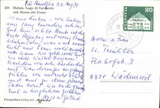 CPM Maloja Lago di Cavloccio mit Monte del Forno