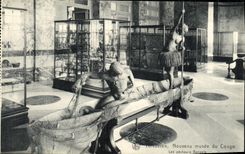 VINTAGE POSTCARD Tervueren New Museum of Congo the Bangala sinners