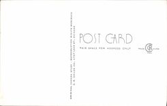 VINTAGE POSTCARD Hand Street Looking East Geneva Illnois