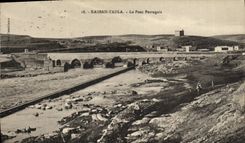 VINTAGE POSTCARD Tadla Kasbah the Portuguese Bridge