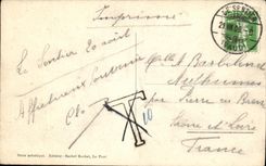 VINTAGE POSTCARD In Roberay Lake Ioux