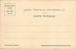 VINTAGE POSTCARD Entrada Para Parks Da Pena Cintra Portugal