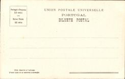 VINTAGE POSTCARD Entrada Para O real Palacio da Pena Curved