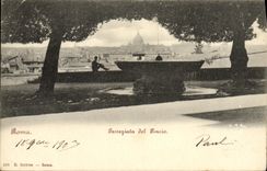 POSTAL Passegiata Del Pincio Roma de la VENDIMIA