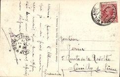 Di Brera de Milano Interno del Cortile de la POSTAL de la VENDIMIA