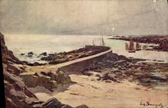 VINTAGE POSTCARD Borough of Batz