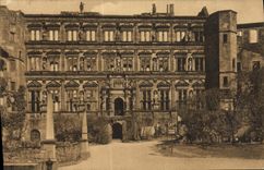 CPA Schloss Heidelberg Der Otto Helnrichsbau