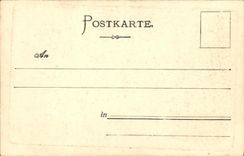 VINTAGE POSTCARD Schloss Herrenchiemsee Diana Brunen