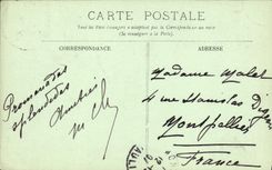 Prueba del jardin D de Argel de la POSTAL de la VENDIMIA ida de Joucas