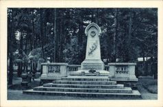 VINTAGE POSTCARD National institute D colonial agronomy Indochinese Militaria Monument