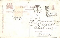 VINTAGE POSTCARD London Mounting Guard Militaria