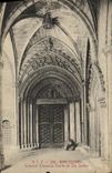 VINTAGE POSTCARD Barcelona Catedral Claustors Puerta de San Severo