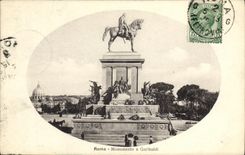 CPA Roma Monumento a Garibaldi