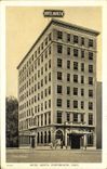VINTAGE POSTCARD Hotel Hurth Portsmouth Ohio