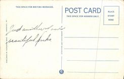 VINTAGE POSTCARD Scene in Washington Park Sandusky Ohio