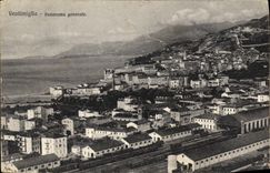 General del panorama de Ventimiglia de la POSTAL de la VENDIMIA